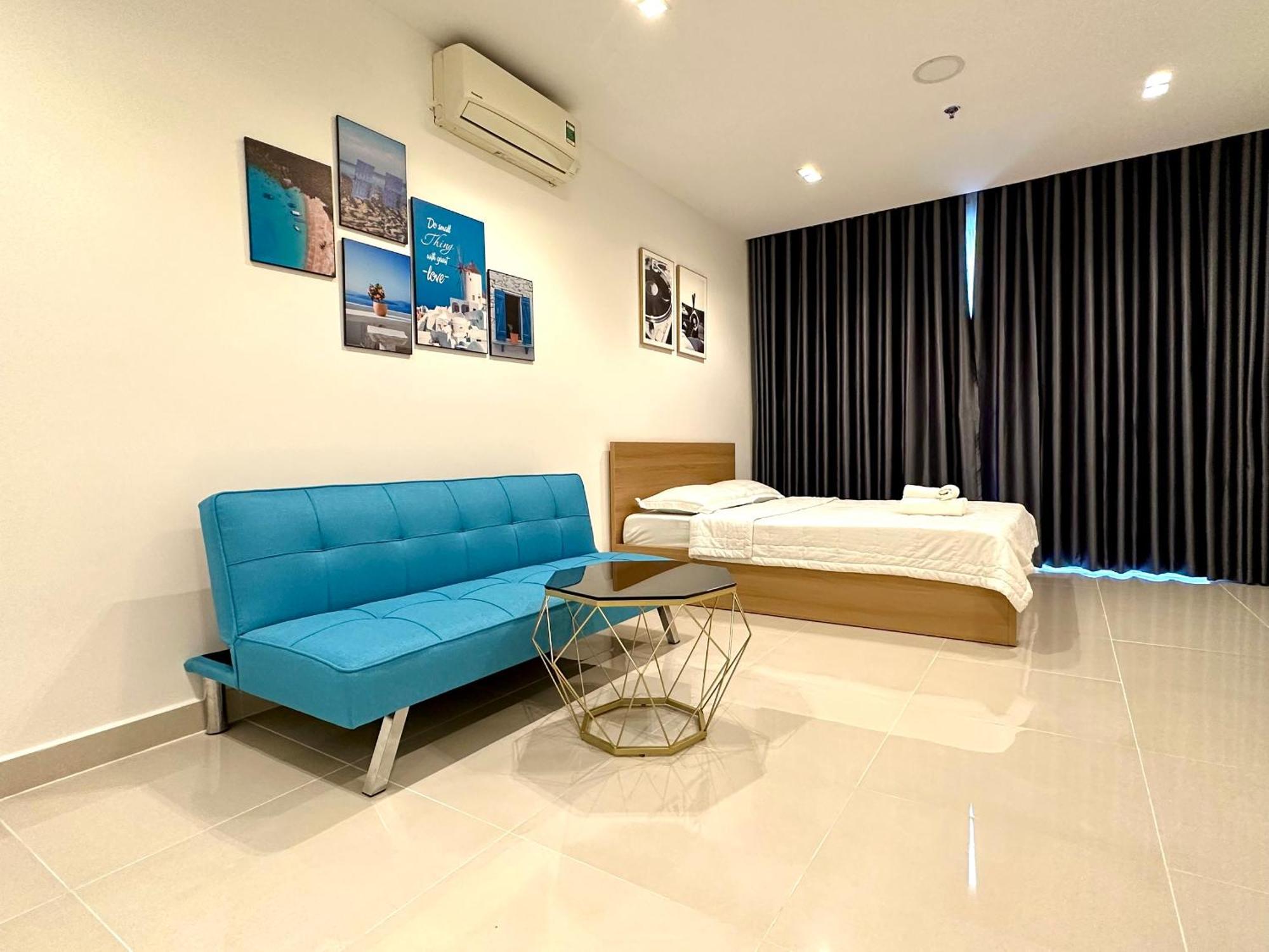 Teddy Apartment At Sky Center Luxury Ho-Chi-Minh-Stadt Exterior foto