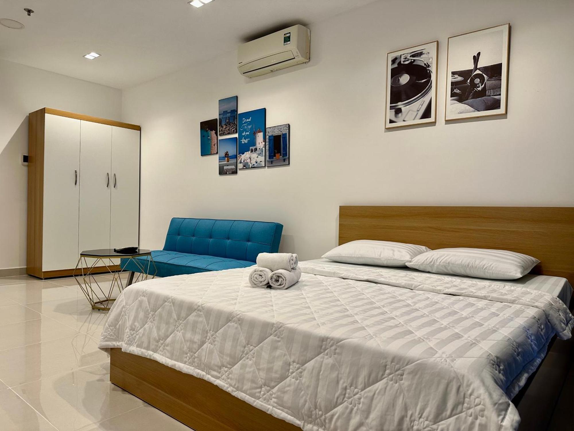 Teddy Apartment At Sky Center Luxury Ho-Chi-Minh-Stadt Exterior foto