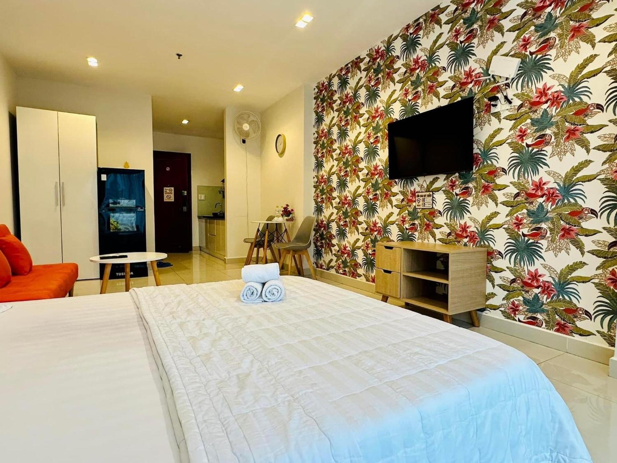 Teddy Apartment At Sky Center Luxury Ho-Chi-Minh-Stadt Exterior foto