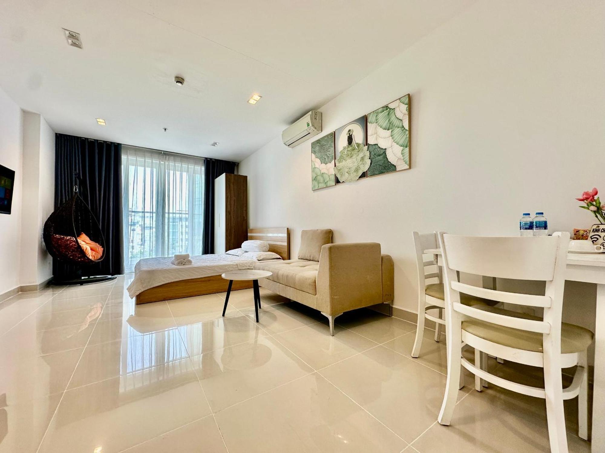 Teddy Apartment At Sky Center Luxury Ho-Chi-Minh-Stadt Exterior foto